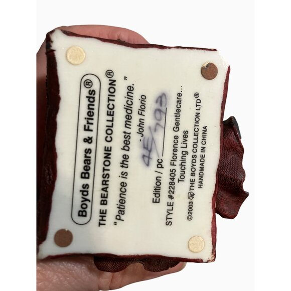 Boyds Bears & Friends Nurses Have All The Patience Figurine - Picture 3 of 14